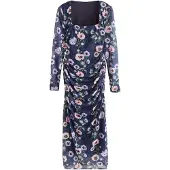 Cath Kidston Robe bleu marine / vert / violet clair / rose