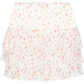 Mymo Jupe 'Young Fashion' vert chiné / rose / rouge clair / blanc cassé