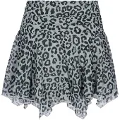 Faina Jupe 'Festive' noir / blanc cassé