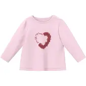 s.Oliver T-Shirt rose / rouge foncé