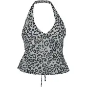 Faina Haut 'Festive' gris / noir