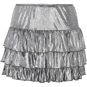 Mymo Jupe 'Party' gris argenté