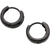 MyMo ROCKS Boucles d'oreilles noir