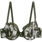 Next Soutien-gorge kaki / blanc