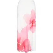 Usha Jupe rose / rose / blanc cassé