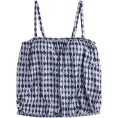 Next Haut de tankini crème / bleu marine / bleu-gris