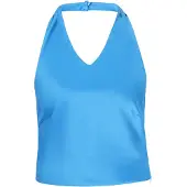Faina Haut 'Festive' bleu roi