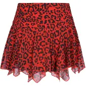 Faina Jupe 'Festive' rouge / noir