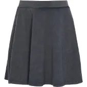 MyMo ROCKS Jupe 'Rock' gris foncé