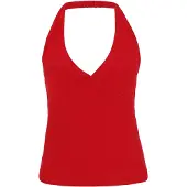 Faina Haut 'Festive' rouge vif
