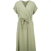 Deeluxe Teyssa Short Sleeve Long Dress Vert XS Femme