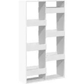 vidaXL Bibliothèque blanc 100x33x175 cm bois d'ingénierie