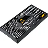 DeWalt 341-tlg. Werkzeugset in 3 Modulen