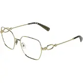 Longchamp Lunettes de Vue LO2184 54/17/140 Gold Metal WOMAN LO2184