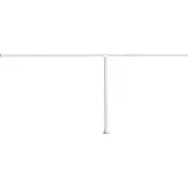 Syfax Supports pour stores Blanc 600x245 cm Fer
