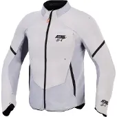 Alpinestars Aeroshell Airflow, veste en textile ,Gris/Gris Foncé ,XL