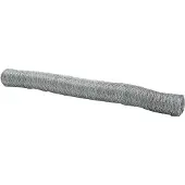 vidaXL : Clôture en panneaux soudés, 1 x 100 mètres, acier galvanisé, couleur argent