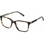 FILA Lunettes de Vue VFIA95 53/18/145 Avana maculata gialla lucida Acetato MAN VFIA95