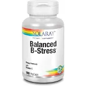 Solaray Balanced B-stress Capsules 100 Units Blanc