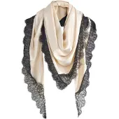 Next Foulard crème / noir
