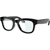 Zeblaze Lunettes connectées Eyewear, lunettes intelligentes dotées d'une IA, d'un appareil photo 5 MP, d'un système audio et du Bluetooth, noir