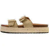 Super Mode Sandales 'Joalice-Sandalen zum Hineinschlüpfen' vert
