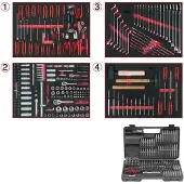 Ks Tools 713.0515 Universal Systemeinlagen-Satz 713.0515