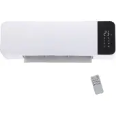 Emerio Wandheizlüfter 2000W, Ventilation, Thermostat, weiss, Radiateur soufflant, Blanc