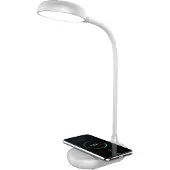 BigBen Interactive Station de charge sans fil 15W Qi + Lampe + Câble de charge USB C/C Argent Glossy Bigben