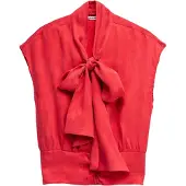 Salsa Jeans 21011116 Sleeveless Blouse Rouge L Femme