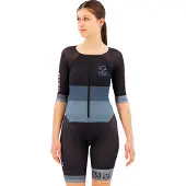 Otso Black Short Sleeve Trisuit Noir S Femme