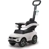 Jamara VW T-Roc Blanc 3-en-1 Jouet à chevaucher