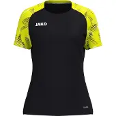 Jako T-shirt Sonic noir/jaune fluo 38/40