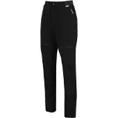 Regatta Mountain Zip Off Pants Noir 38 / Regular Femme