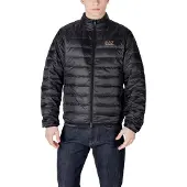 EA7 Veste d’hiver 'Core Identity' or / noir