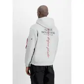 Alpha industries Signature Bp Hoodie Gris M Homme