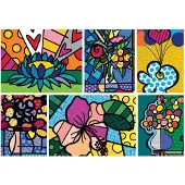 Bluebird Puzzle Collage : fleurs 2000 pièces