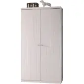 Vipack Armoire 2 portes, blanc
