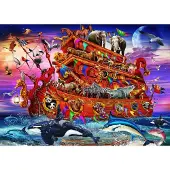 Bluebird Puzzle jeu de pose The Ark - 500 pièces jouet coloré