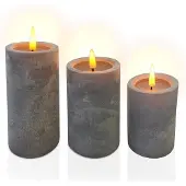 Relaxdays 3 bougies LED (3x)