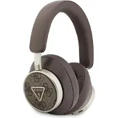 GUESS Casque sans fil ENC GUBHC15P4MRCTW (logo triangle 4G) marron