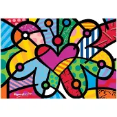 Bluebird Puzzle Romero Britto – Puzzle Papillon Cur 2000 pièces