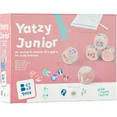 BS Toys Jeu de dés en bois Yatzy Junior de avec bloc-notes et crayon