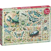 CherryPazzi CHERRY PAZZI Puzzle mosaïque avec miniatures de la nature sauvage 1000 elfes