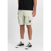 Alpha industries Pantalon beige clair / bleu foncé / jaune / rouge