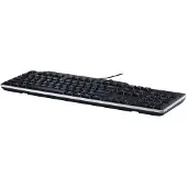Dell KB-522, Taille complète (100%), filaire, USB, AZERTY, noir