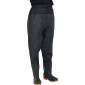 vidaXL Cuissardes avec bottes noir taille 44
