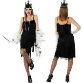 Atosa Costume De Femme Charleston