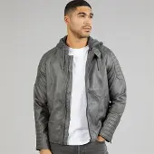 Indicode Veste Miguel Angel Homme Gris Foncé Dk Grey