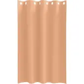 vidaXL Rideaux occultants avec anneaux 2 pcs brun clair 175 x 140 cm